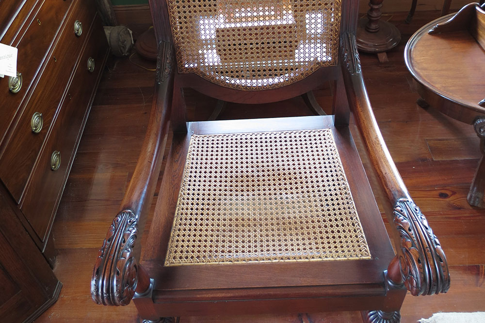 Antique-Caned-Chair
