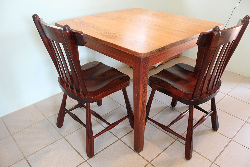 Pine-Kitchen-Table---Refinished